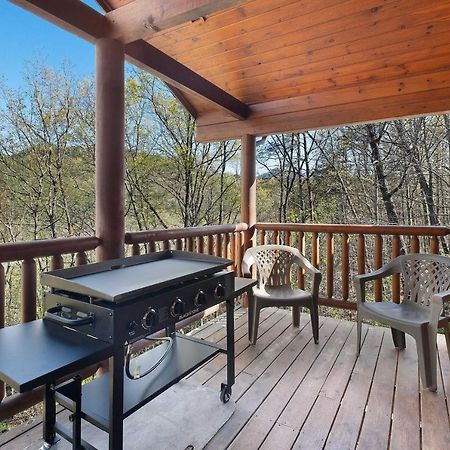 Private Smoky Mtn Log Home With 2 Decks And Hot Tub! Пиджен-Фордж Экстерьер фото