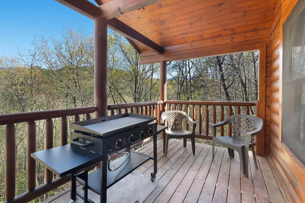 Private Smoky Mtn Log Home With 2 Decks And Hot Tub! Пиджен-Фордж Экстерьер фото